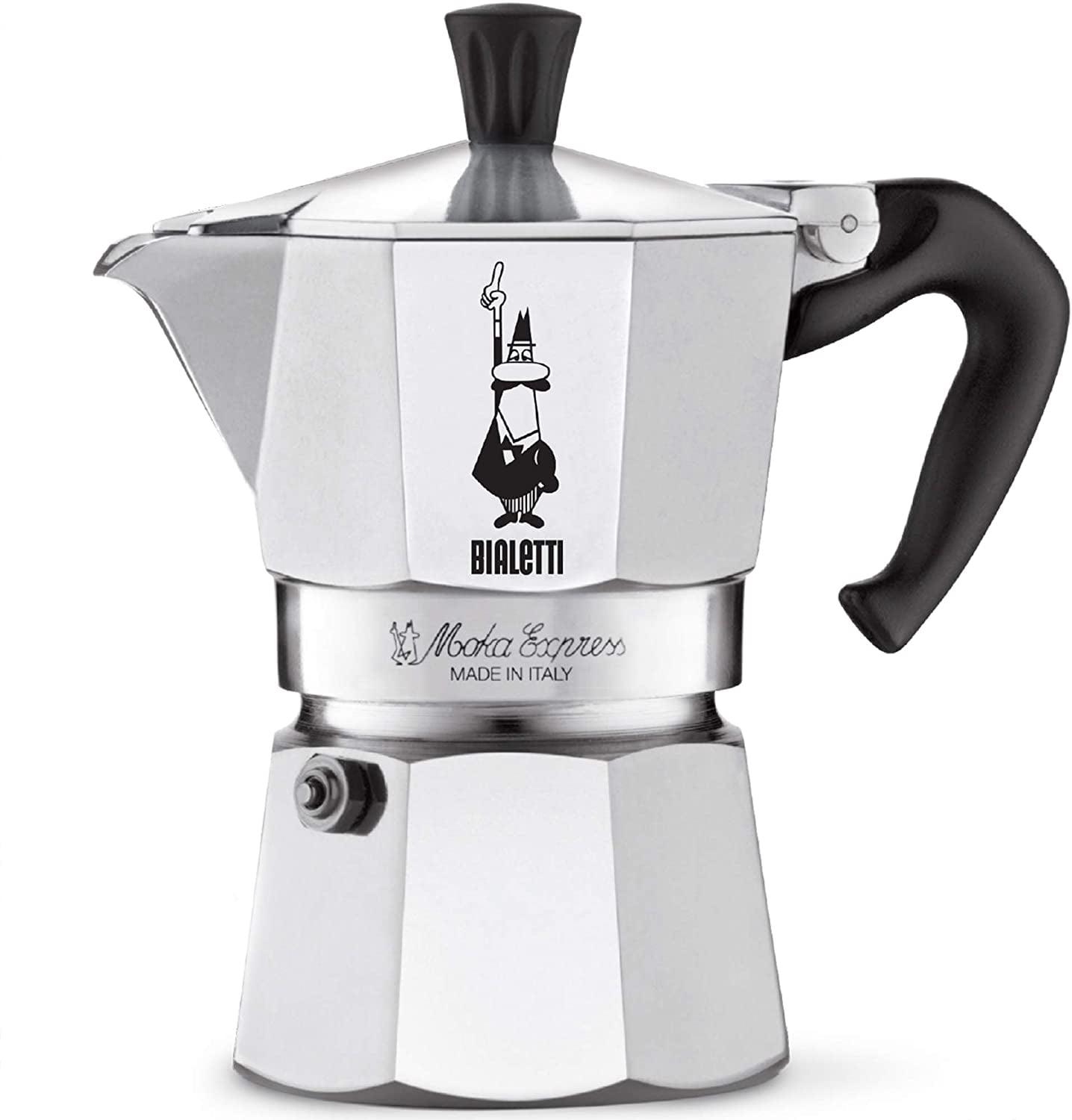 Bialetti ® Moka Aluminum 3-Cup Espresso Maker