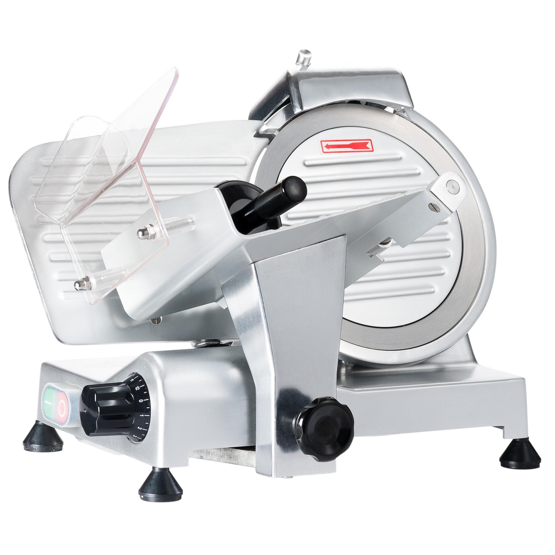 Big Bite 8.5" Semi-Automatic Stainless Steel Meat Slicer