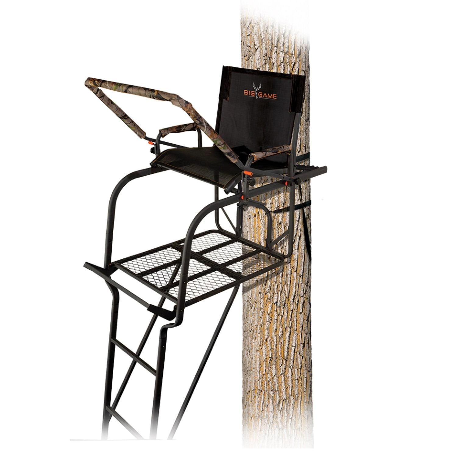 Big Game Black Steel 1-Person Ladder Tree Stand