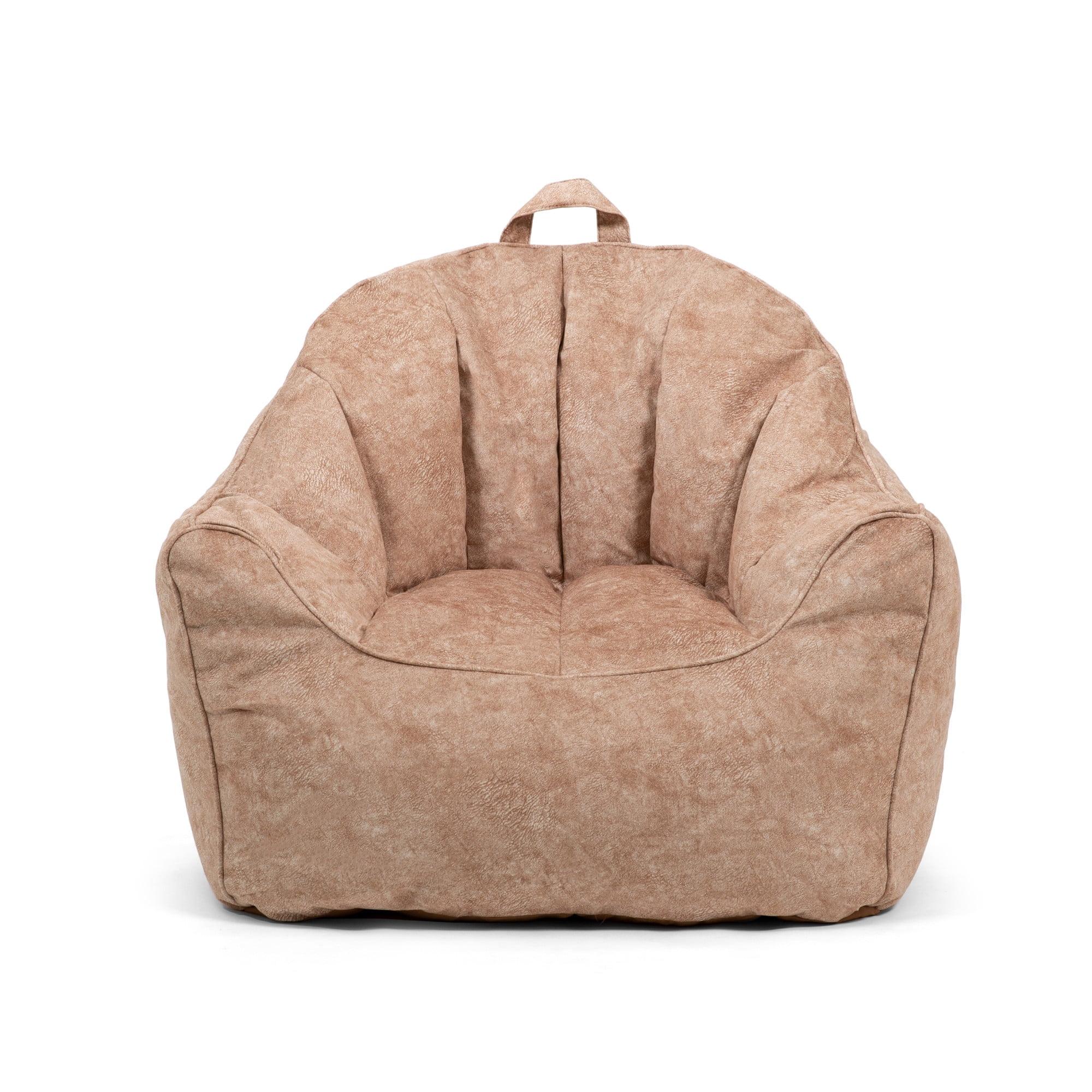 Big Joe Caribou Hyde Vegan Suede Bean Bag Chair