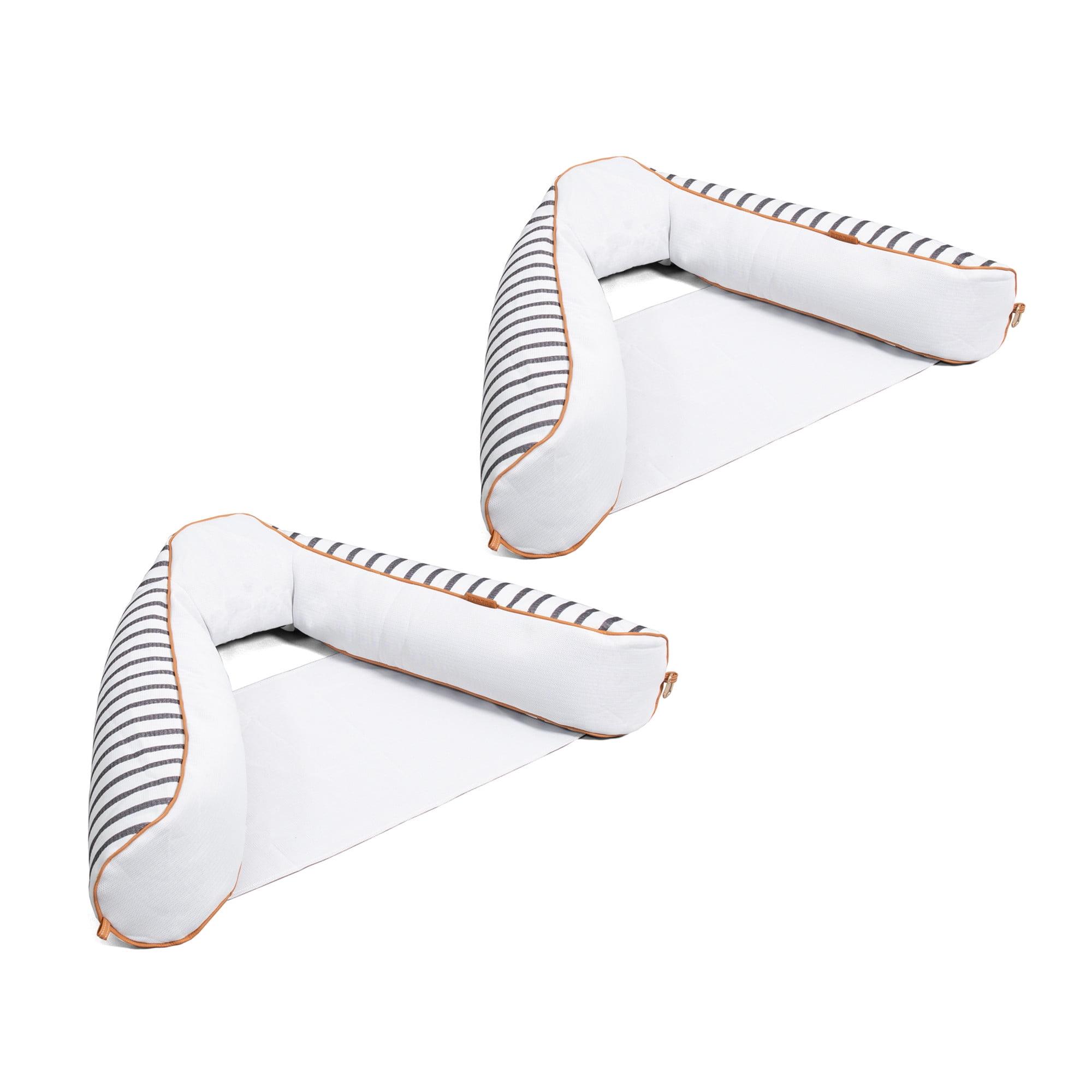 Big Joe Lux Bali Sling Pool Float 2 Pack, Black and White Cape Stripe, Premier Mesh, Durable UV Protected Polyester Blend, No Inflation Needed