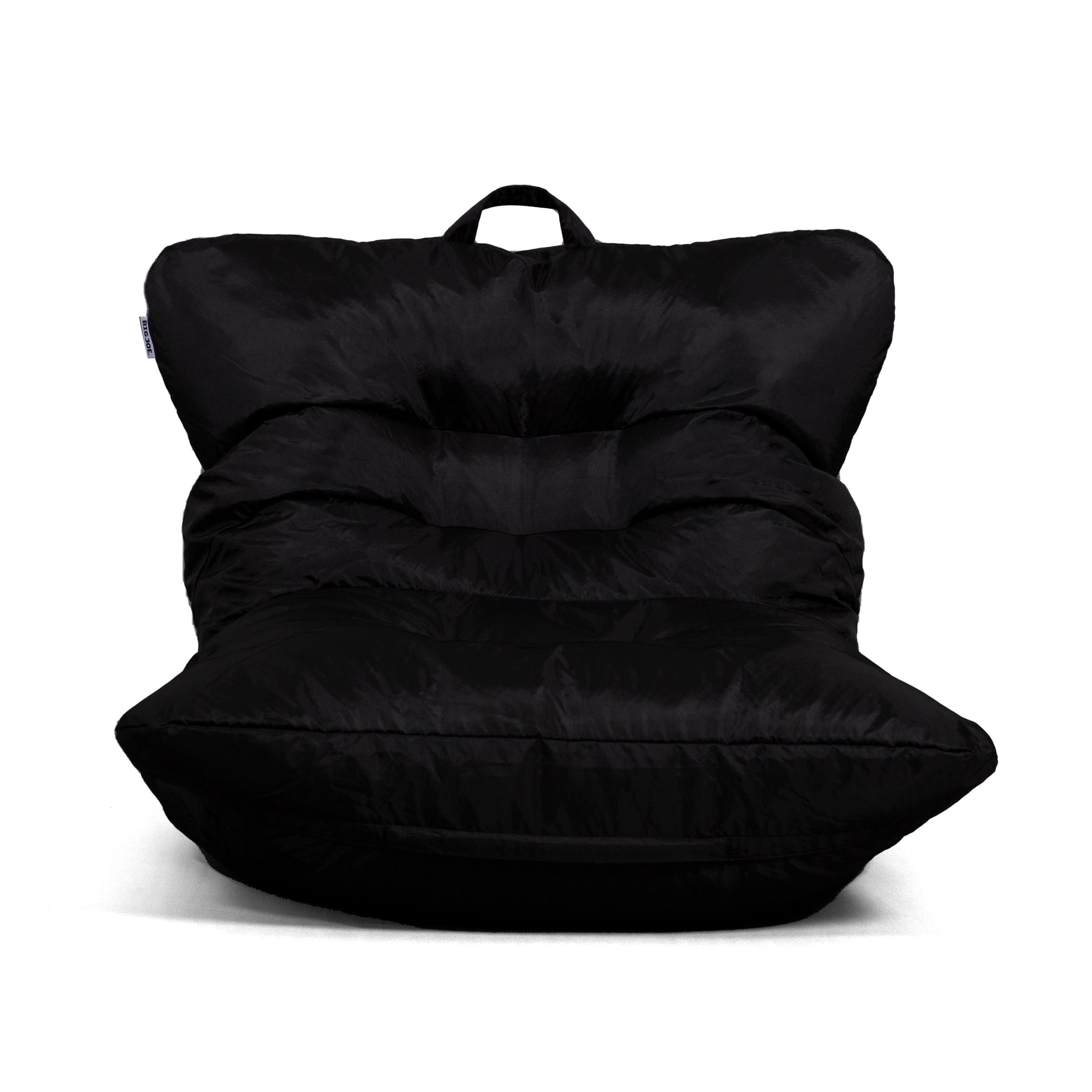 Roma Black Smartmax Bean Bag Chair with Removable Cover