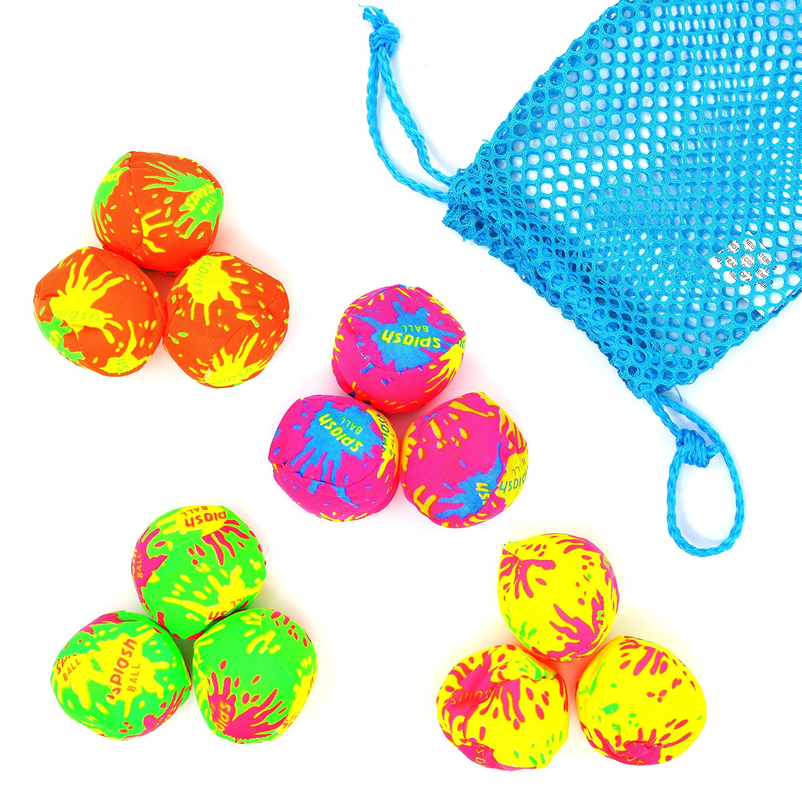Big Mo's Toys Neon Splash Balls - Pack of 12