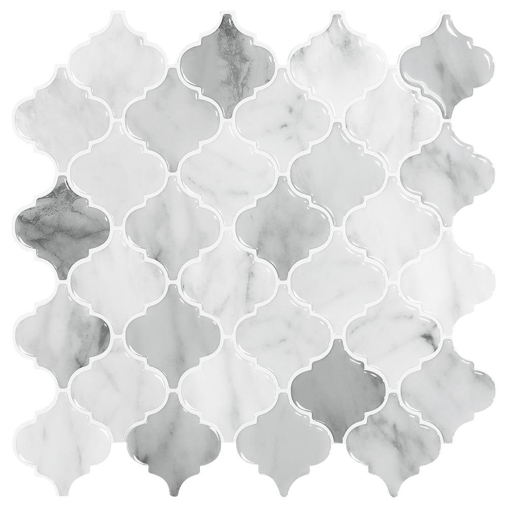 12'' W x 12'' L Vinyl Peel and Stick Mosaic Tile