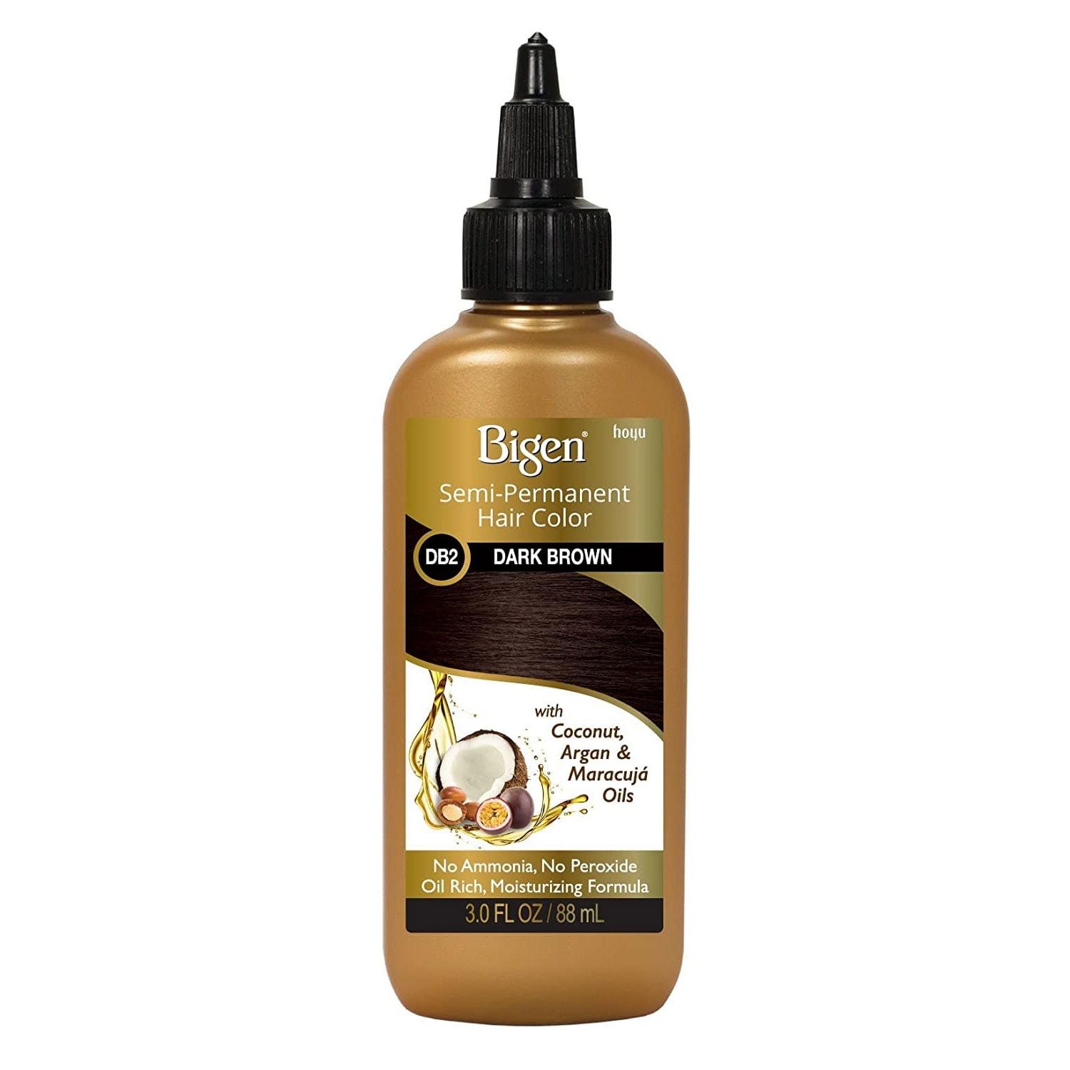 BIGEN - Semi-Permanent Hair Color [ DARKE BROWN #DB2 ] 3 Oz. * BEAUTY TALK LA *