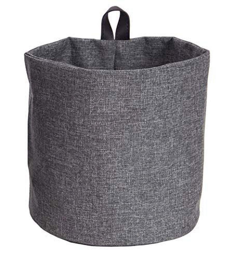 Bigso Soft Hang Around Small Hanging Storage Basket for Wall & Closet - 6.7" x 6.7"