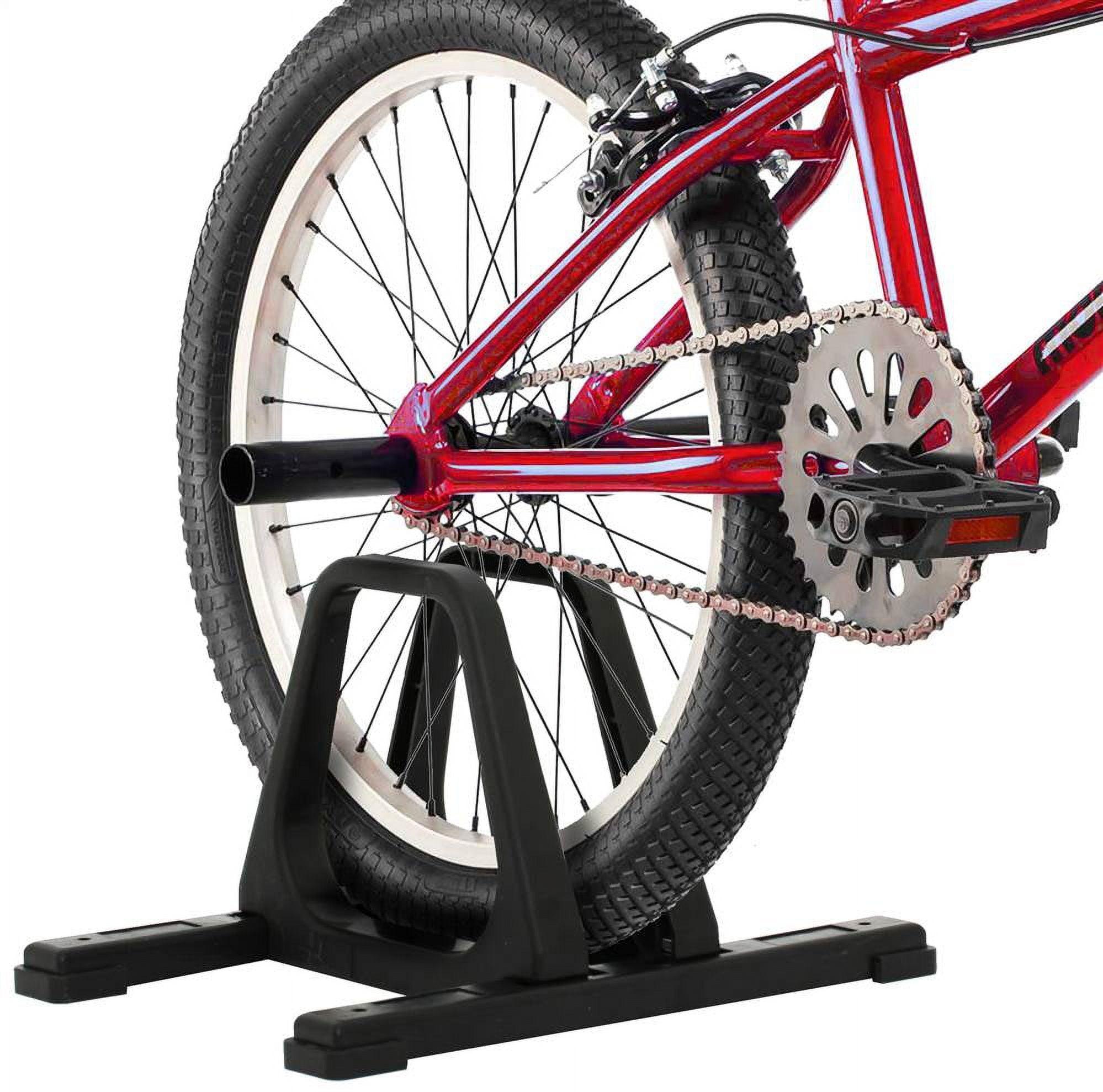 Black Portable Floor Bike Stand for 20" BMX Bikes