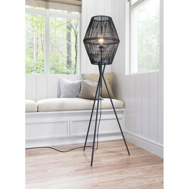Zoro Woven Floor Lamp
