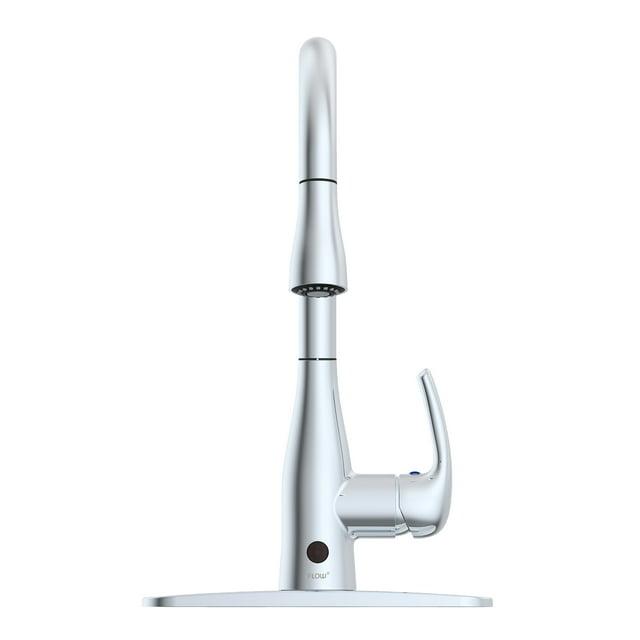 Bio Bidet By BEMIS Pull Down Touchless Kitchen Faucet