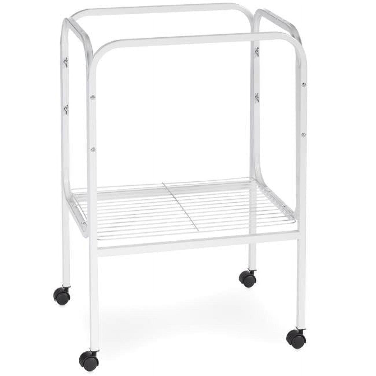 Prevue Pet Products Bird Cage Stand with Shelf (White)