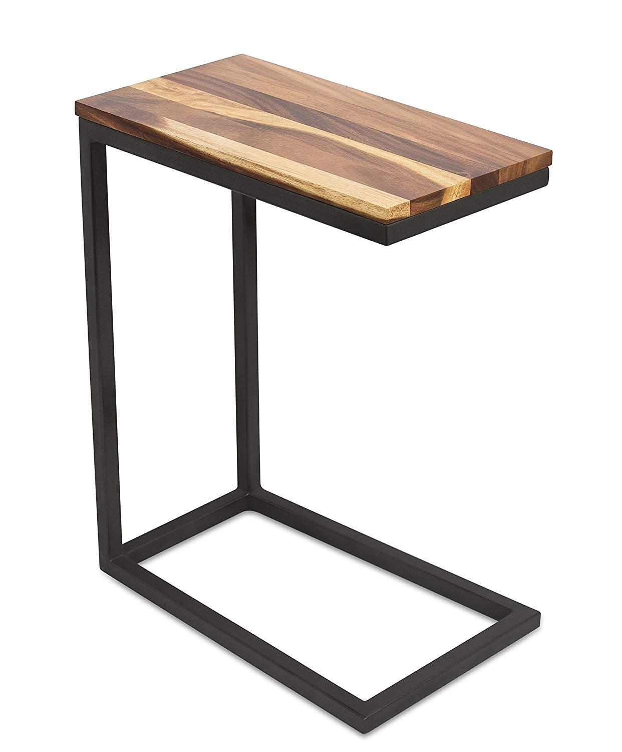 Solid Wood Top End Table