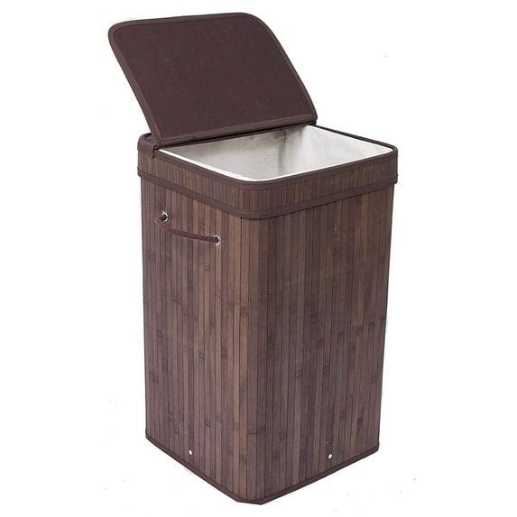 BirdRock Home Bamboo Laundry Hamper with Handles