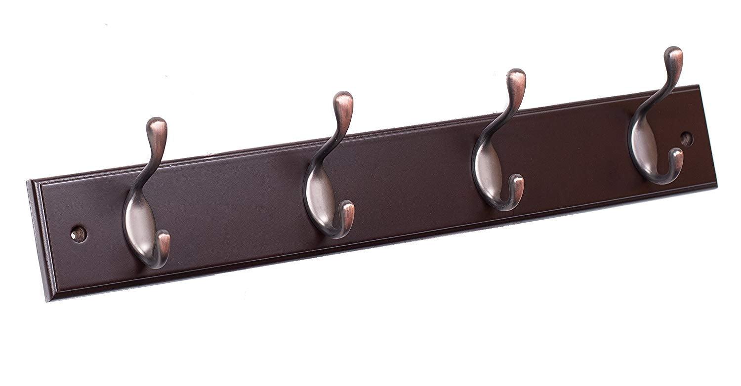BirdRock Home Wall 4 - Hook Wall Mounted Coat Rack