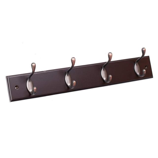 BirdRock Home Wall 4 - Hook Wall Mounted Coat Rack