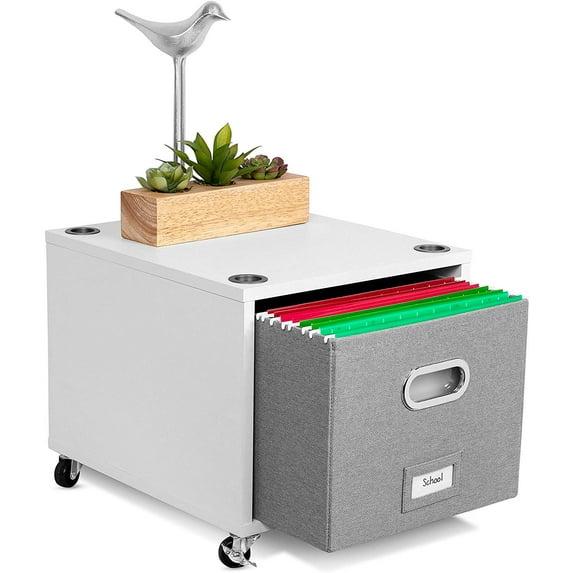 BirdRock Home 14.25'' Wide Mobile File Cabinet
