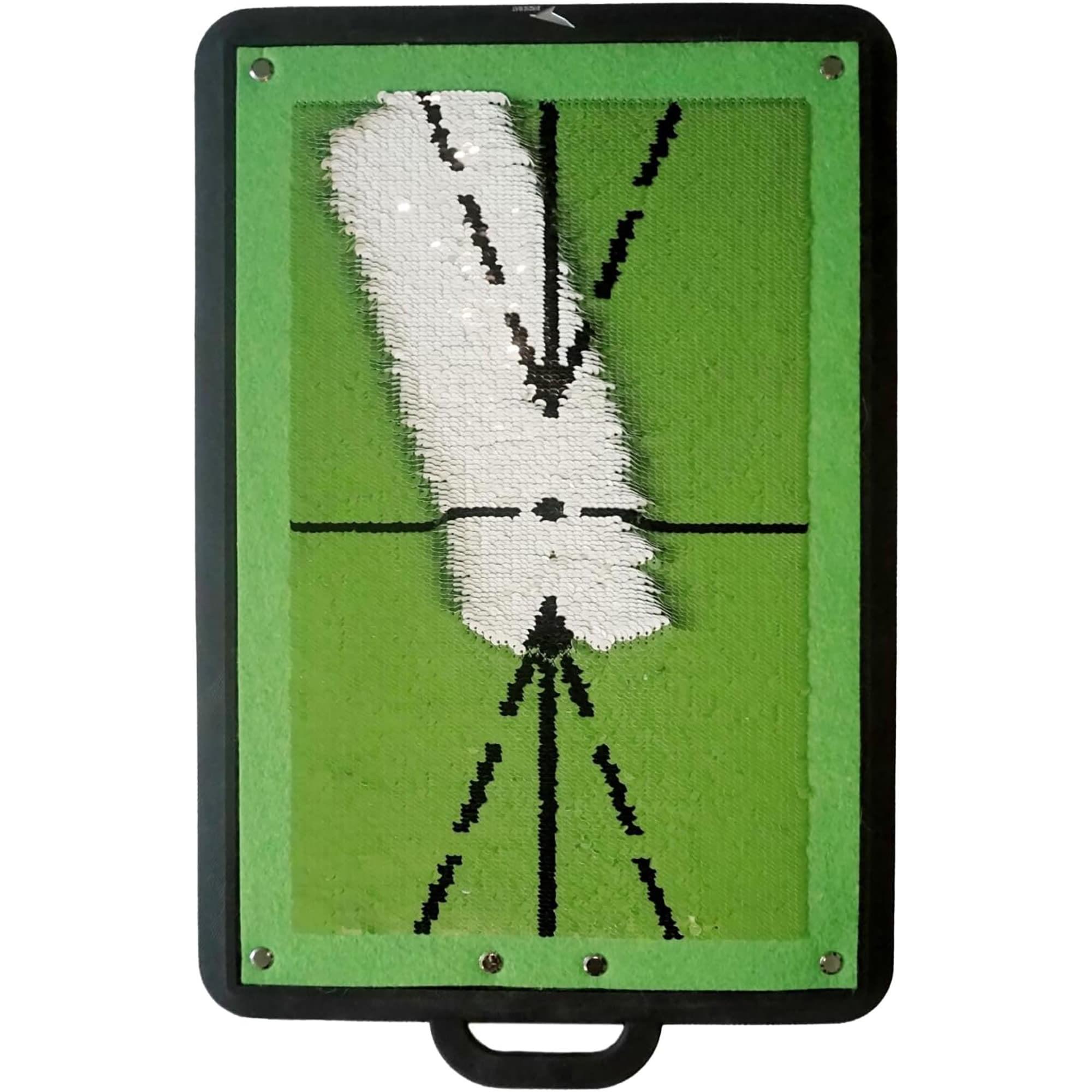 Birdie Bath Birdie Golf: Birdie Mat - Pro Premium Swing Training Mat, Analyze Swing Path & Ball Impact, Portable, Indoor & Outdoor, 19.25x12.3" Sports Accessory