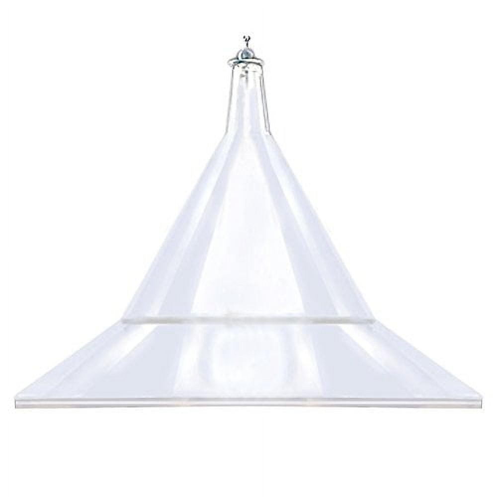 Arundale Products Plastic Mandarin Hanging Squirrel Baffle - 17"D x 12.5"H