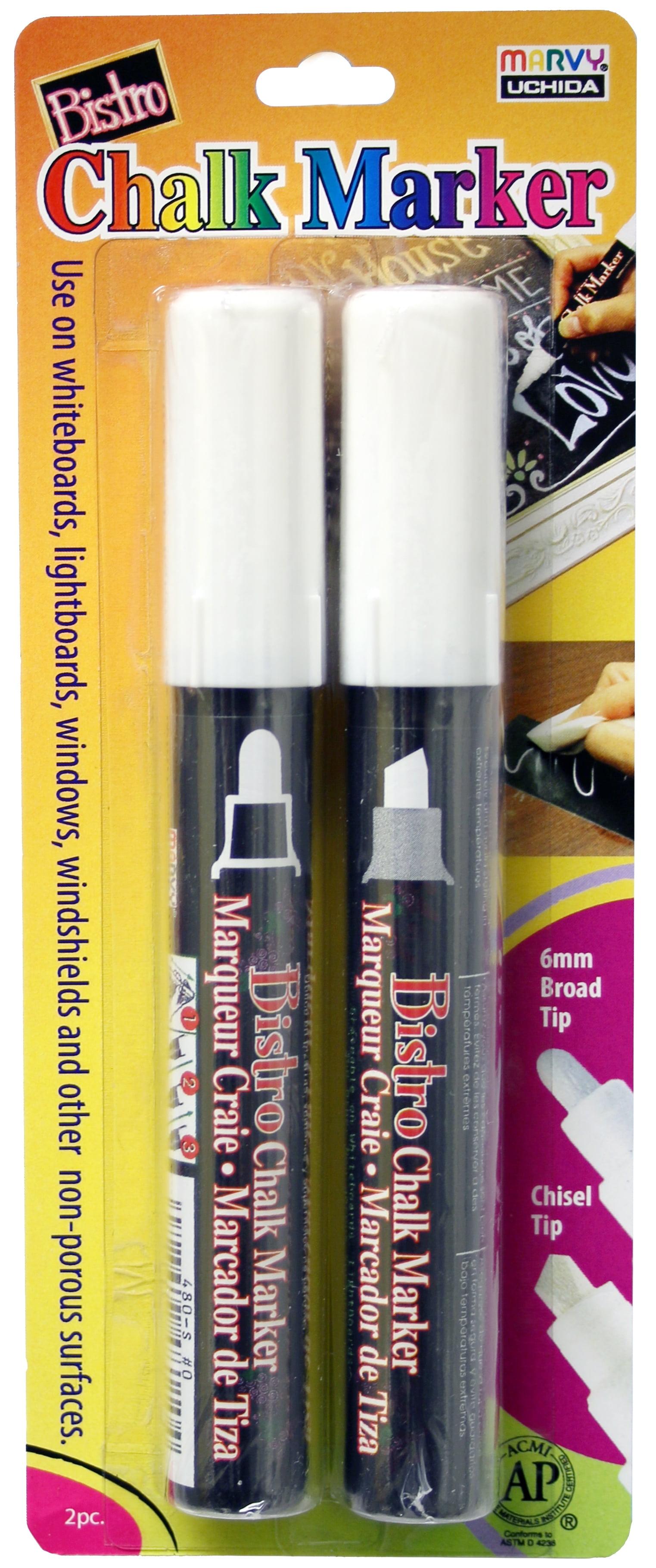Bistro Chalk Marker Two Pack White