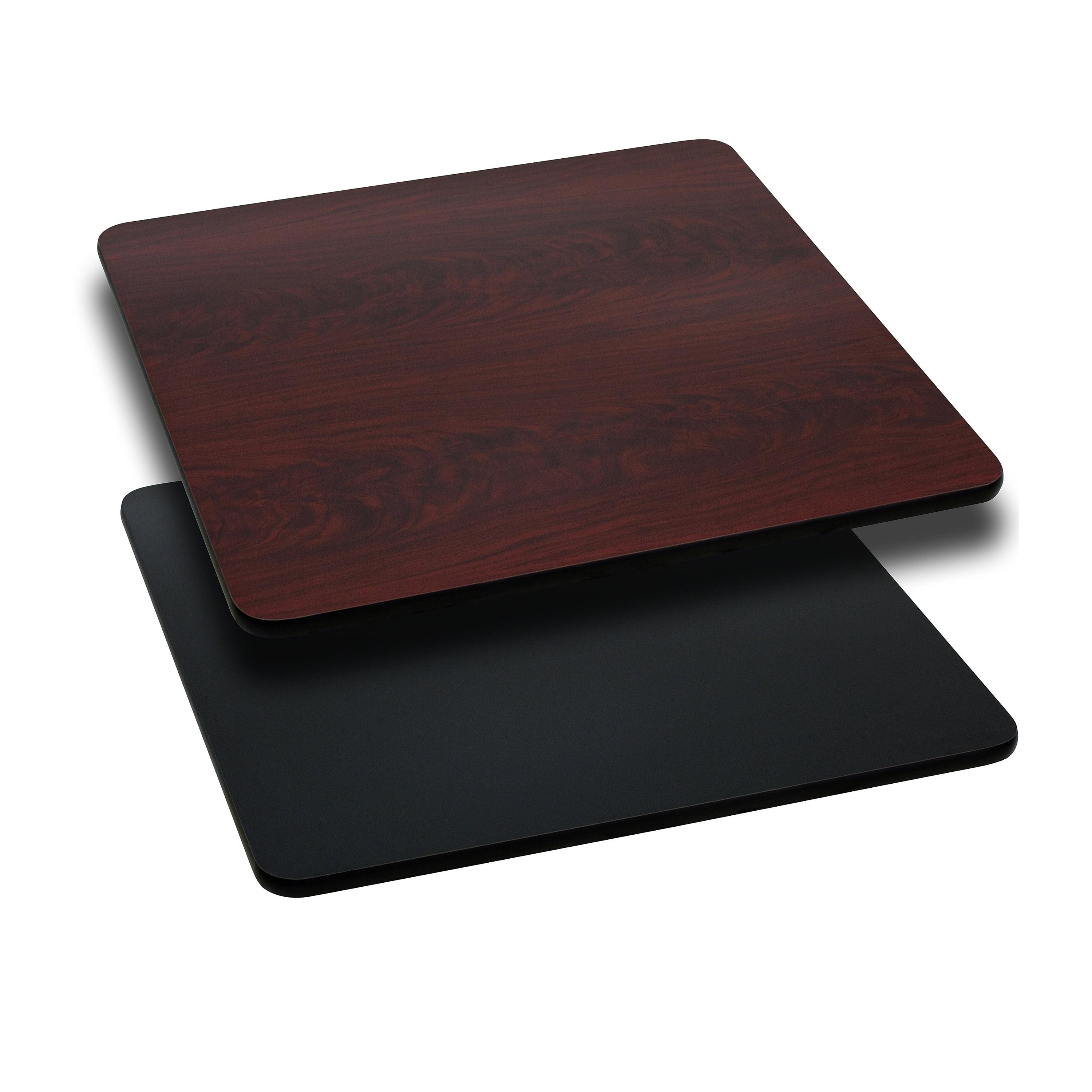 Flash Furniture 36" Square Table Top with Reversible Laminate Top