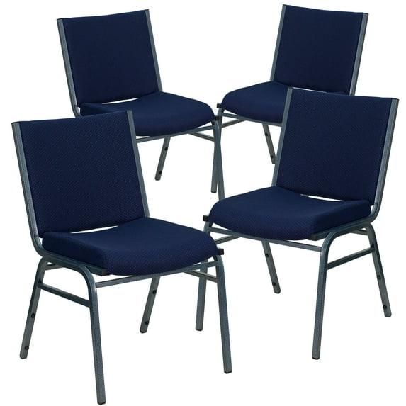 Flash Furniture Gunther Heavy Duty Multipurpose Stacking Chair (Set of 4)