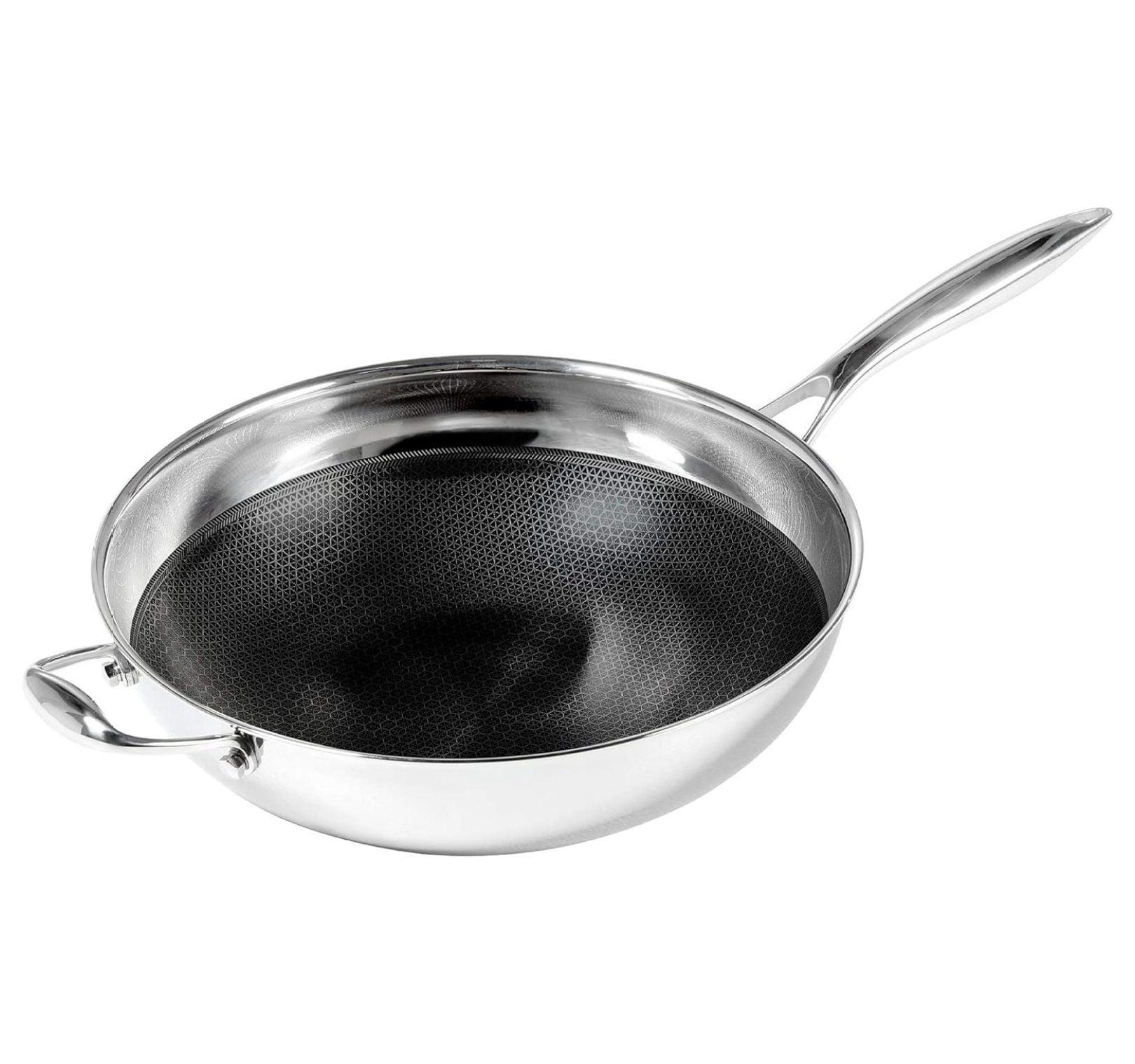 Frieling Black Cube, Wok, 12.5" dia., Stainless steel/quick release