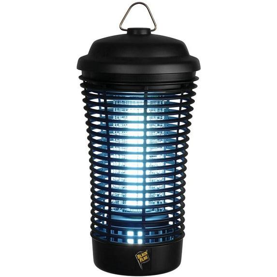 Black Flag 5500 Volt Deluxe 40 Watt Electronic Insect Killer,  Bug Zapper, 1.5 Acre Coverage, Black