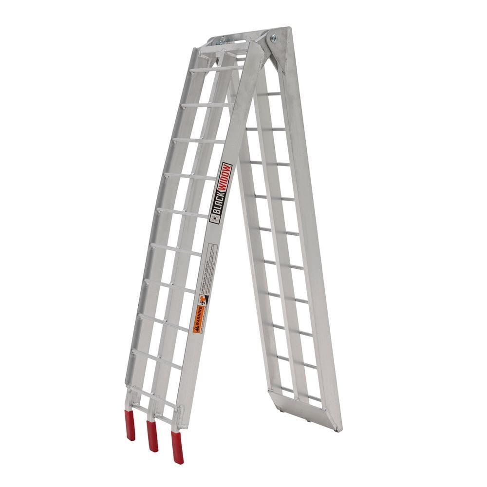 Black Widow AFL-9012 Aluminum 7' 6 Arched Folding Motorcycle Ramp