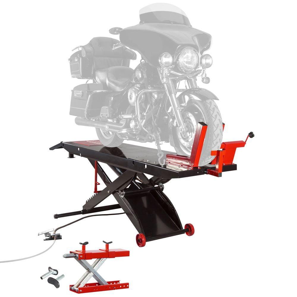 Black Widow BW-PROLIFT-HD Mesa Elevadora de Tijeras para Motocicleta Neumatic ProLift