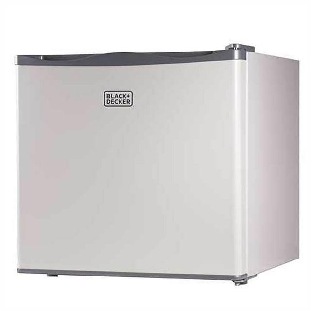 Black and Decker 1.2 Cubic Feet Compact Upright Mini Upright Freezer, White