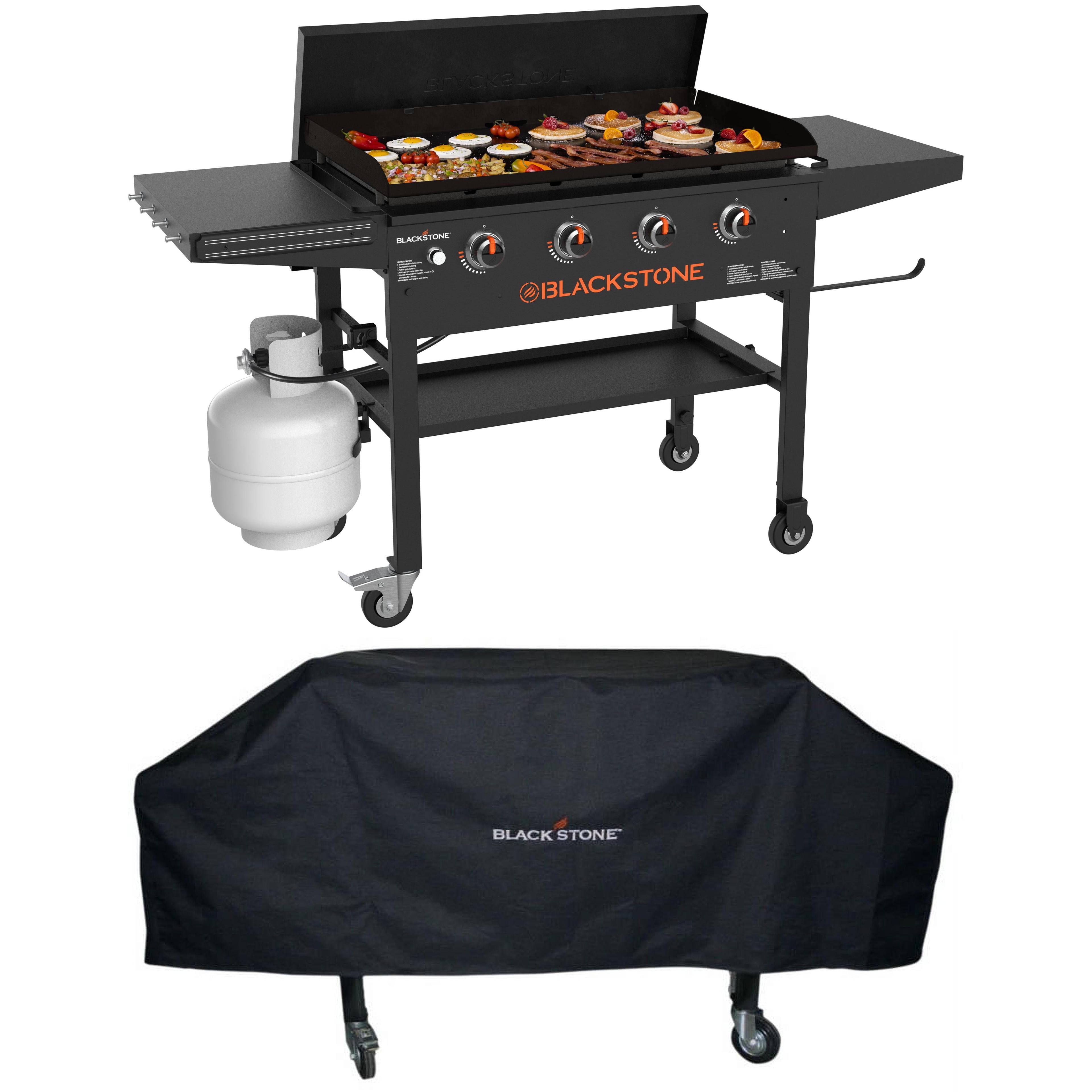 Blackstone 4-Burner 36" Griddle Cooking Station with Hard Cover