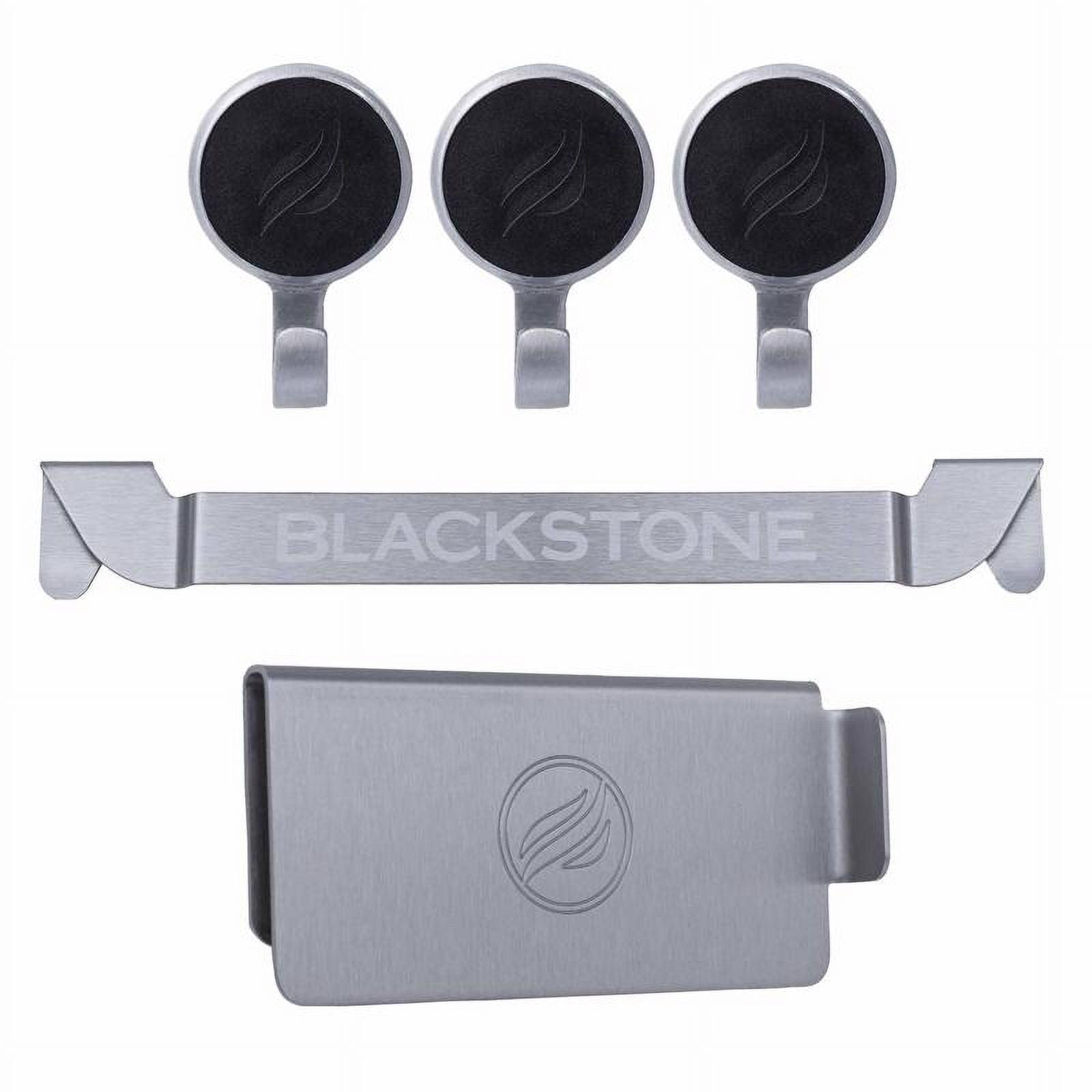 Blackstone Gray Stainless Steel Griddle Tool Holder Set