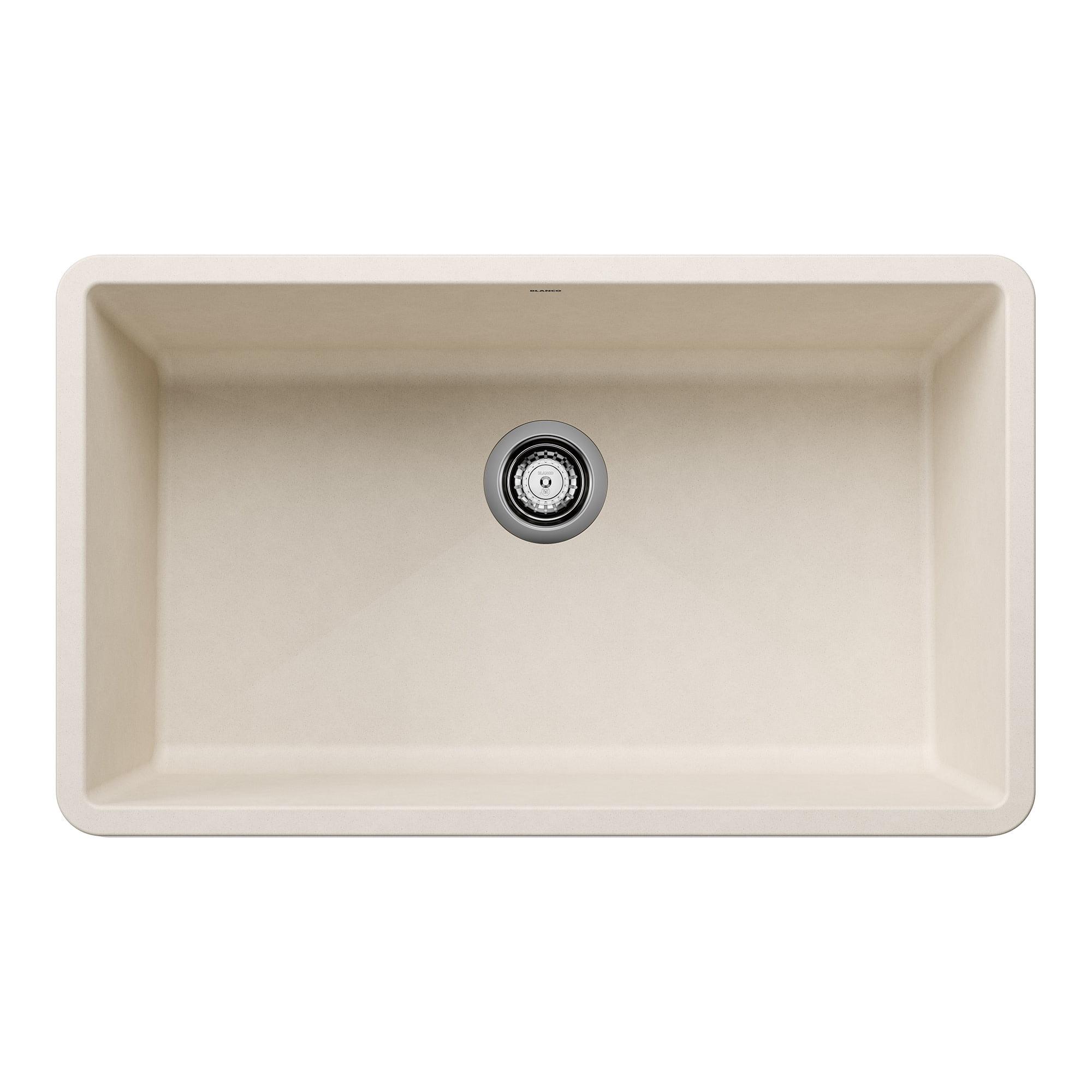 Precis SILGRANIT 32" L X 19" W Super Single Undermount Kitchen SInk