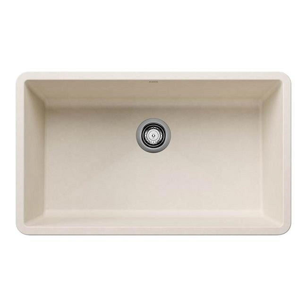 Precis SILGRANIT 32" L X 19" W Super Single Undermount Kitchen SInk