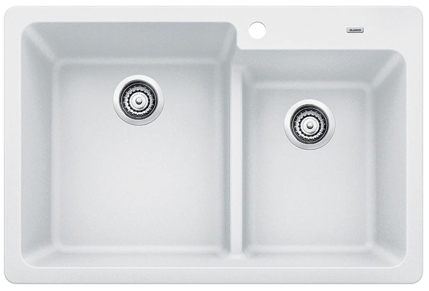 Blanco 442092 Grandis 33" Drop-In Or Undermount Double Basin Silgranit Kitchen Sink -