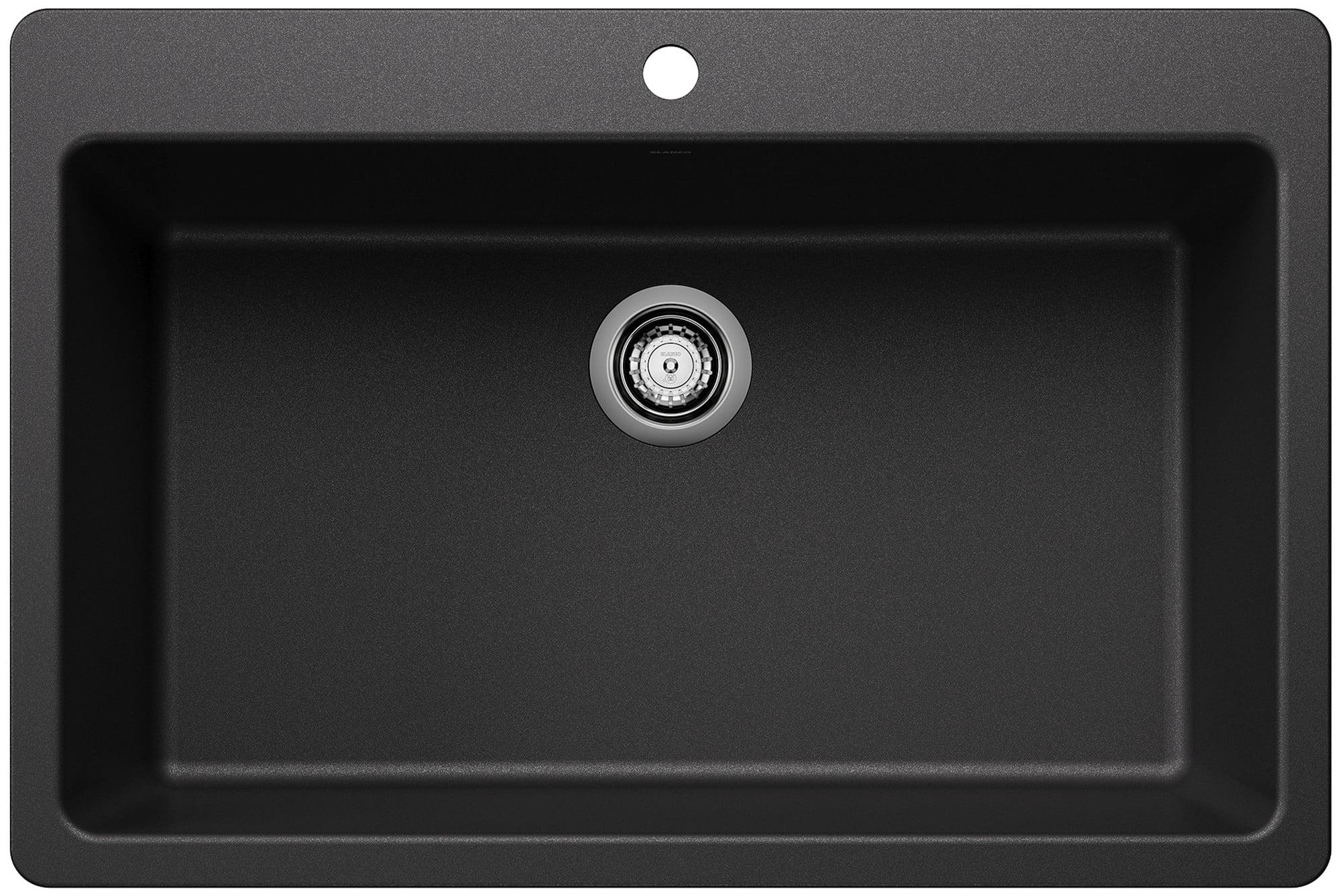Liven SILGRANIT 33" L x 22" W Drop-In/Undermount Kitchen Sink