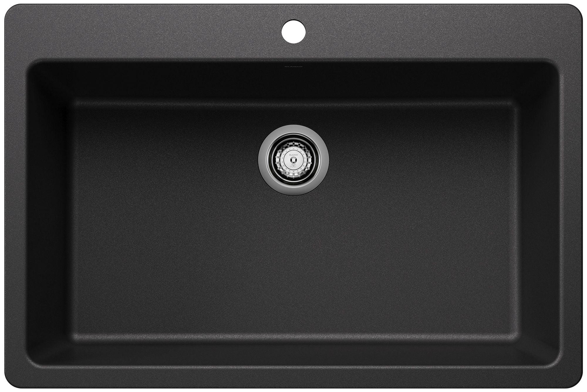 Liven SILGRANIT 33" L x 22" W Drop-In/Undermount Kitchen Sink