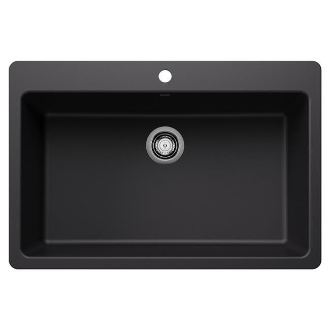 Liven SILGRANIT 33" L x 22" W Drop-In/Undermount Kitchen Sink