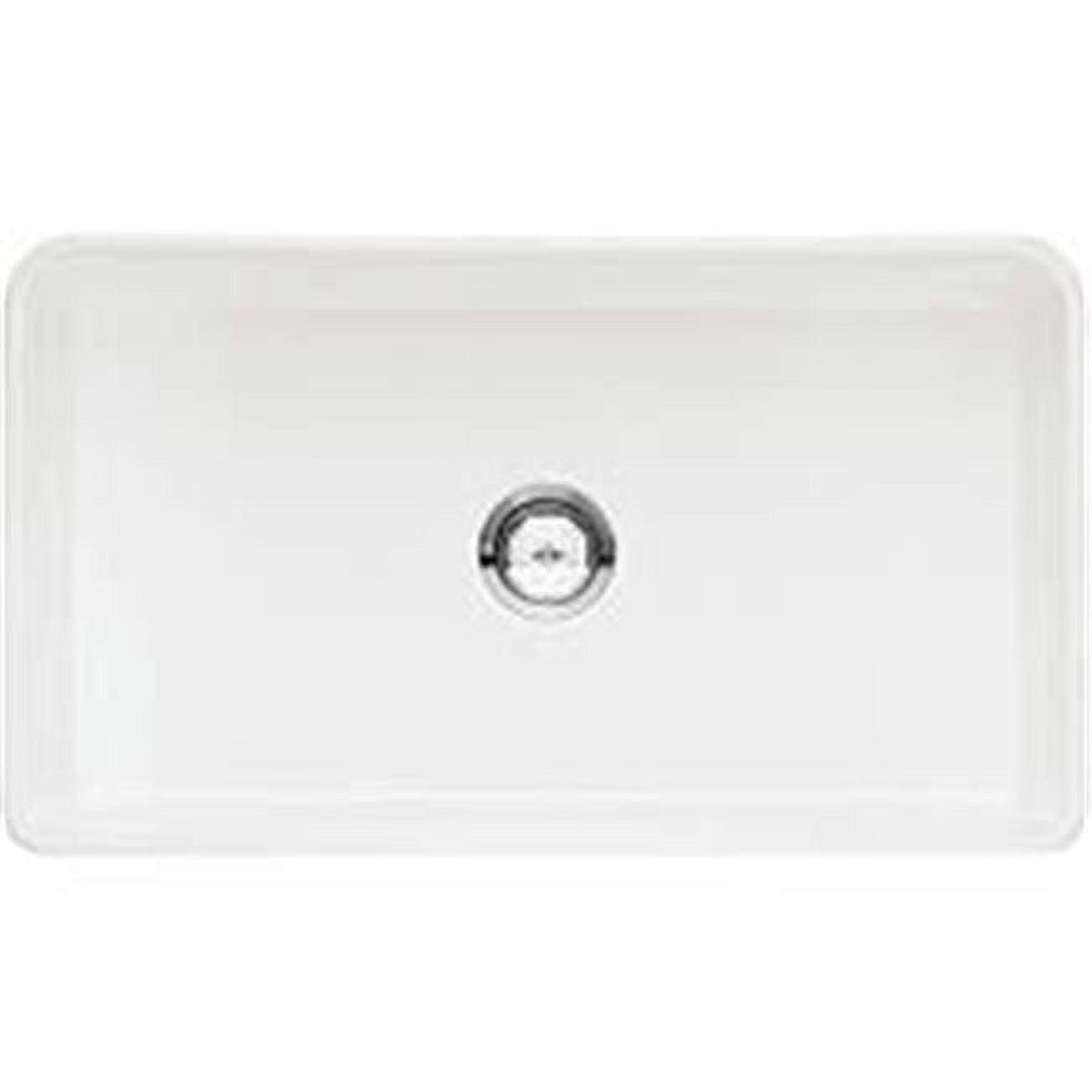 Cerana 33" L x 19.19'' W Single Bowl Fireclay Farmhouse Sink