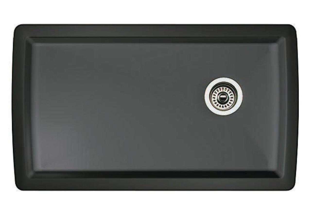 Diamond SILGRANIT 33.5" L x 18.5" W Super Single Undermount Kitchen Sink