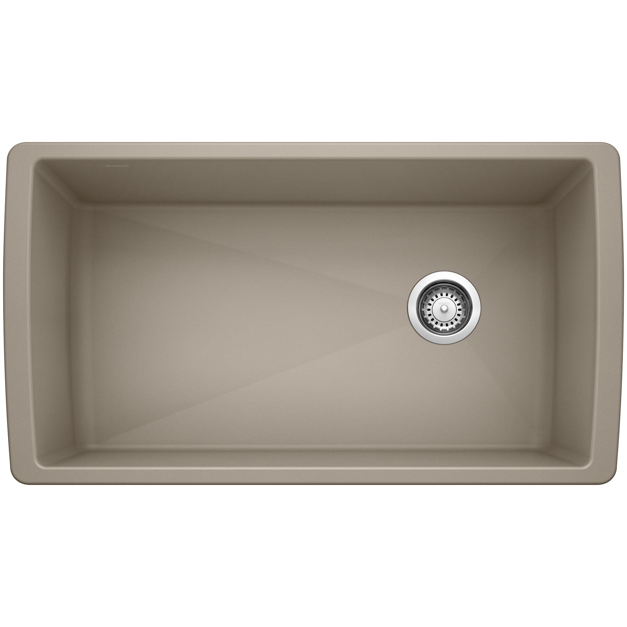 Diamond SILGRANIT 33.5" L x 18.5" W Super Single Undermount Kitchen Sink