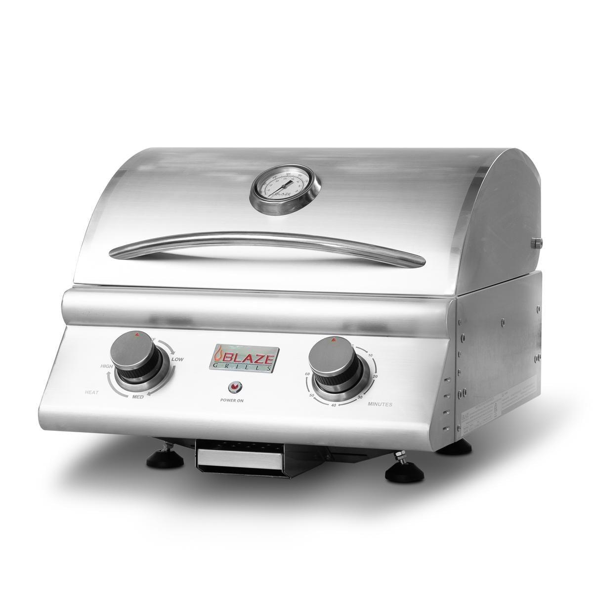 Blaze 21-Inch Stainless Steel Electric Grill with Timer