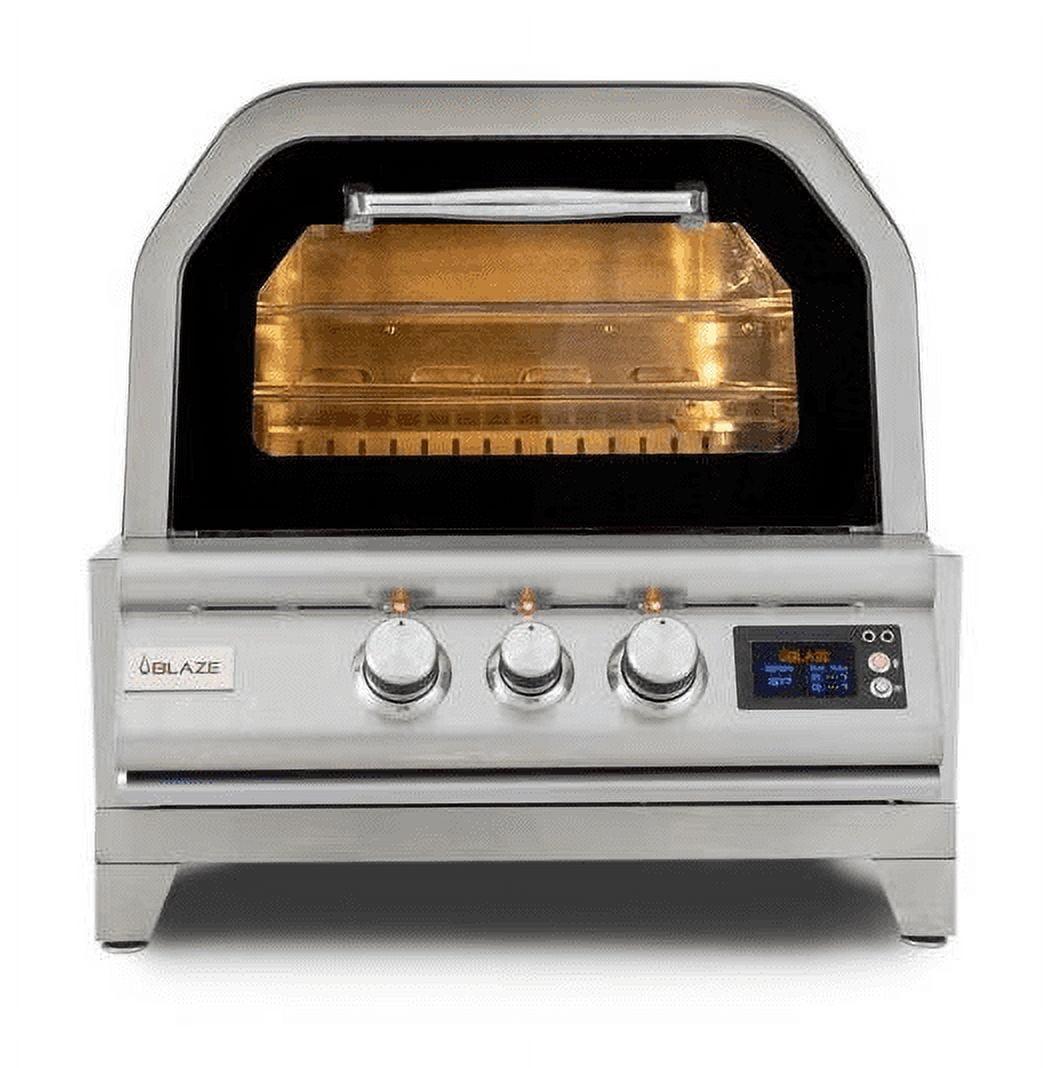 Blaze Grills Stainless Steel Built-In Natural Gas Pizza Oven