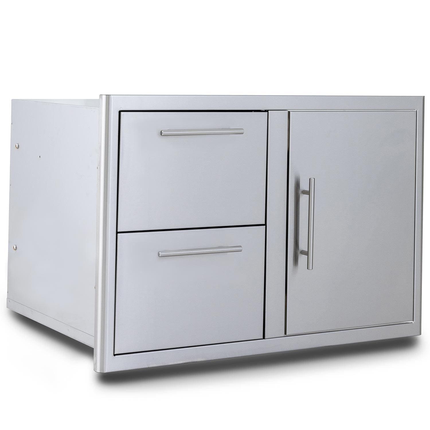 Blaze 32-inch Stainless Steel Access Door & Double Drawer Combo