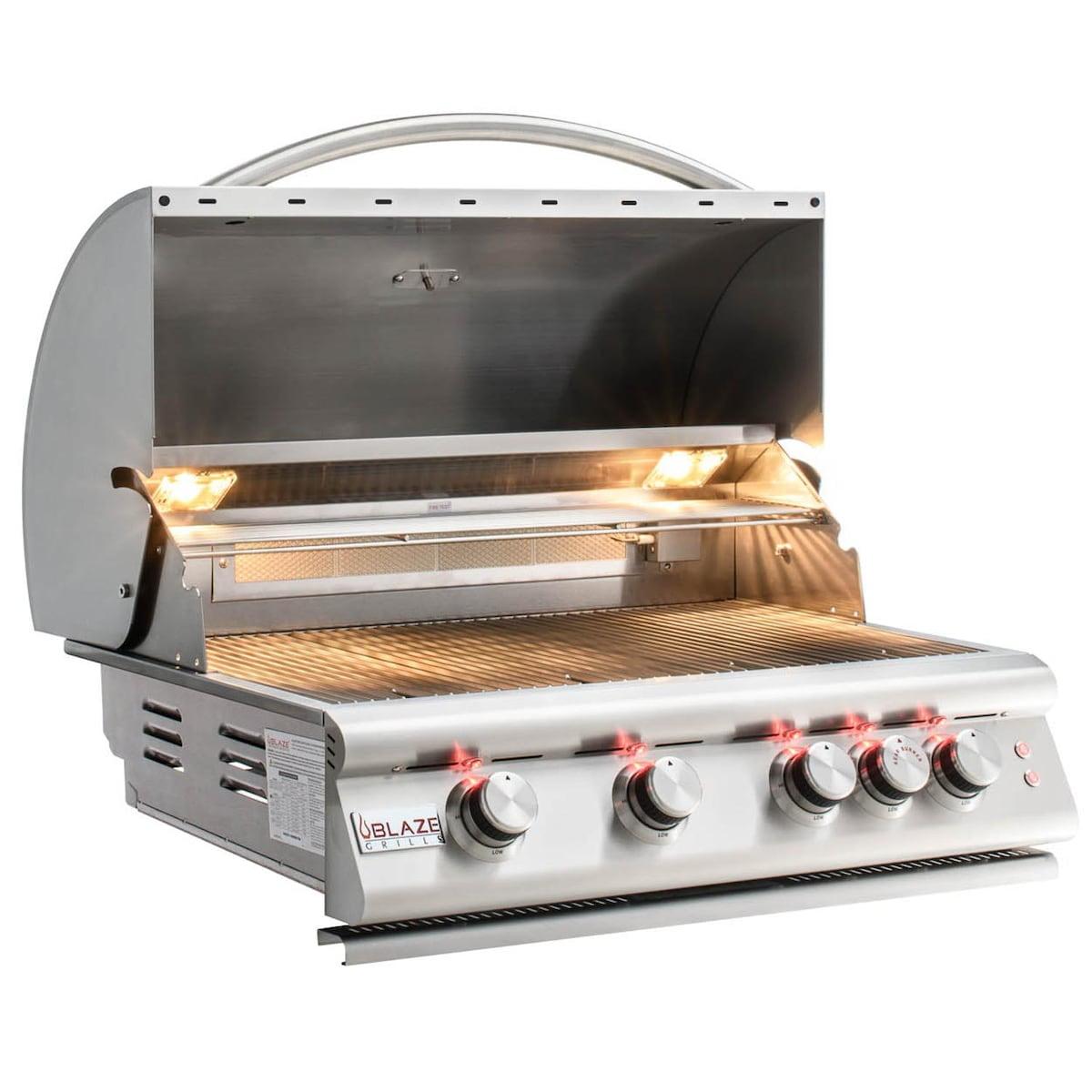 Blaze Grills 4 - Burner Built-In Liquid Propane Gas Grill