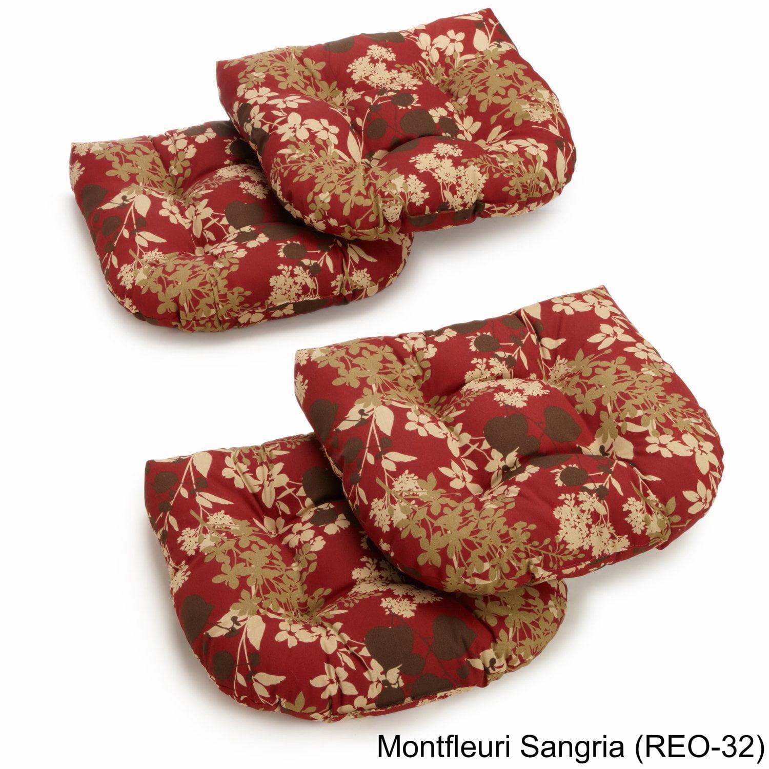 Red Barrel Studio® Outdoor 5'' Dining Chair Seat Cushion (Set of 4)