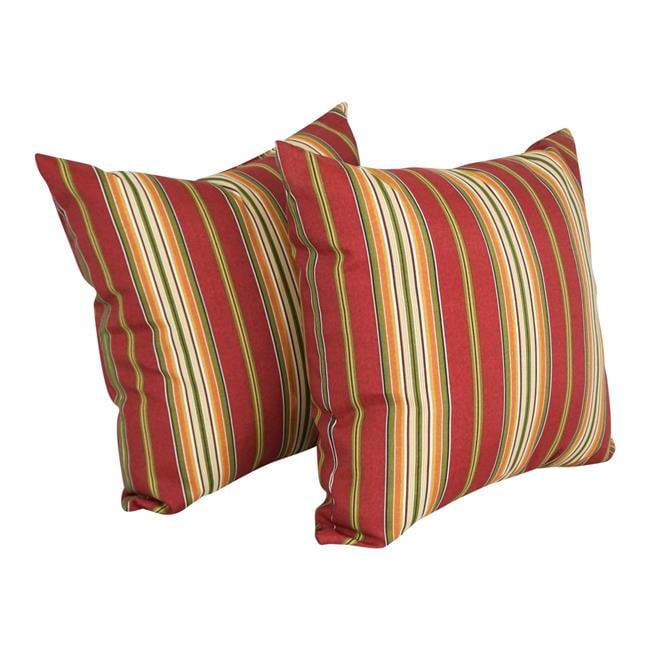 Indoor/Outdoor Reversible Throw Pillow