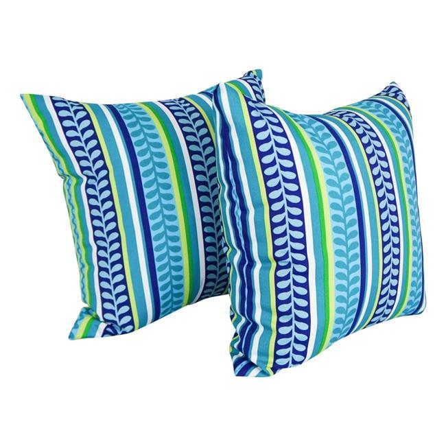 Indoor/Outdoor Reversible Throw Pillow