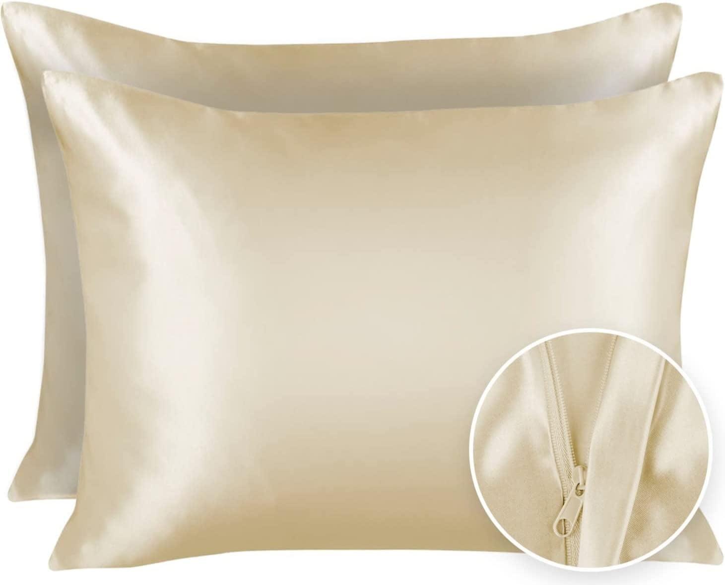 Shopbedding Blissford Satin Pillowcase with Zipper