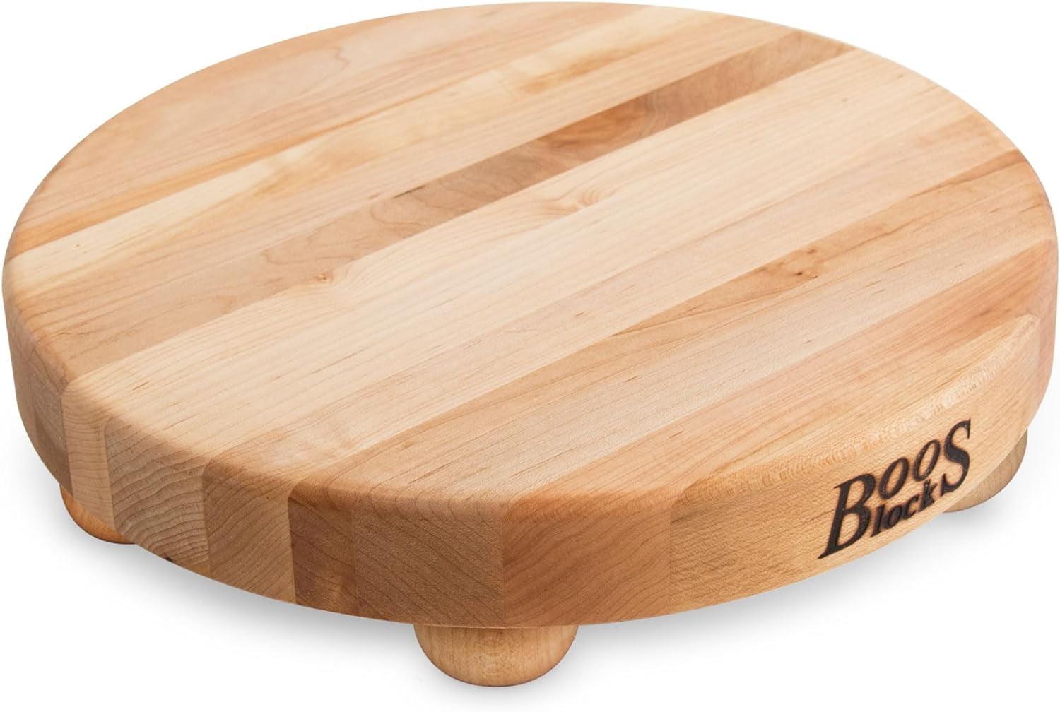 John Boos John Boos BoosBlock® 12" Round Maple Wood Cutting Board