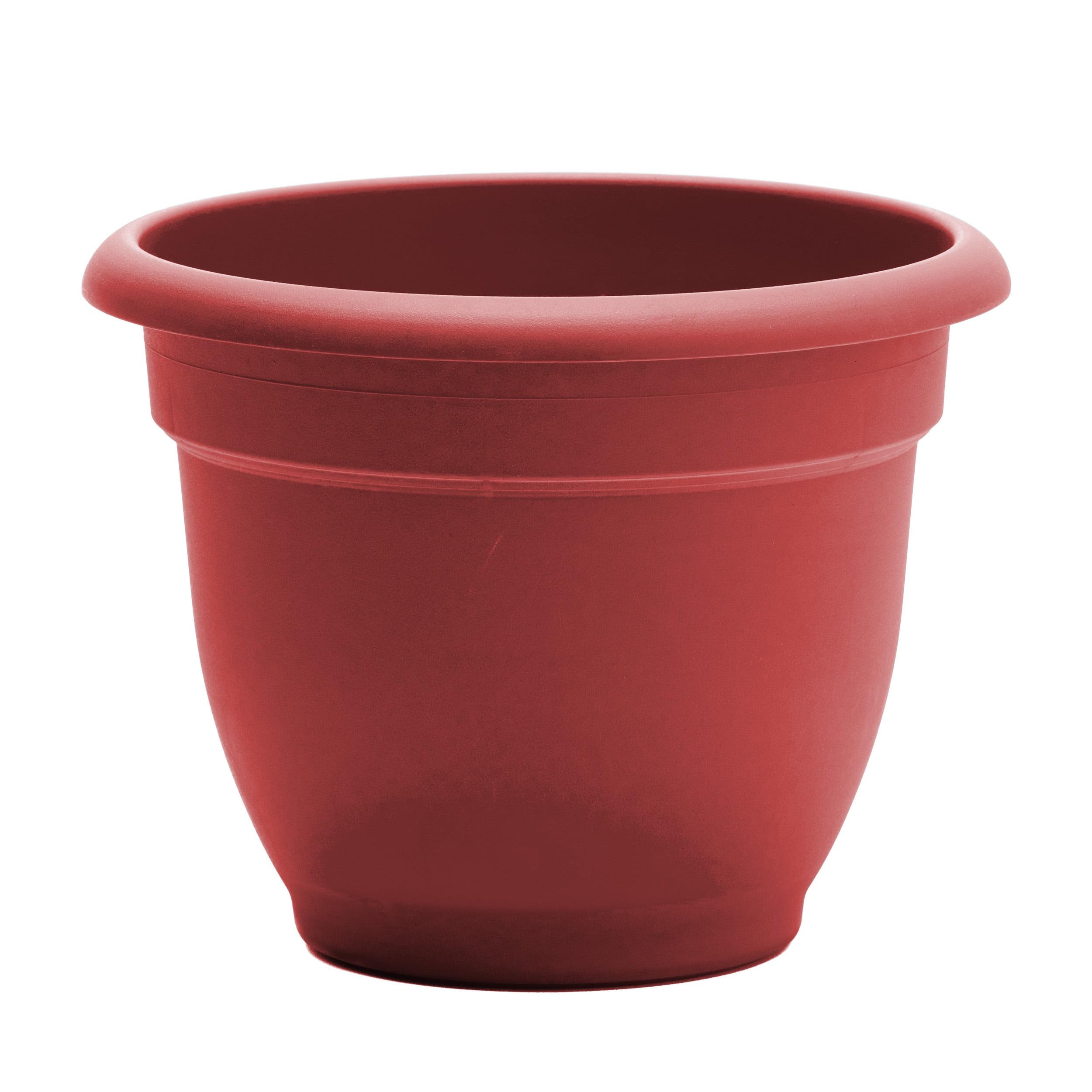 Ariana Burnt Red Self-Watering Bell Planter for Indoor & Outdoor